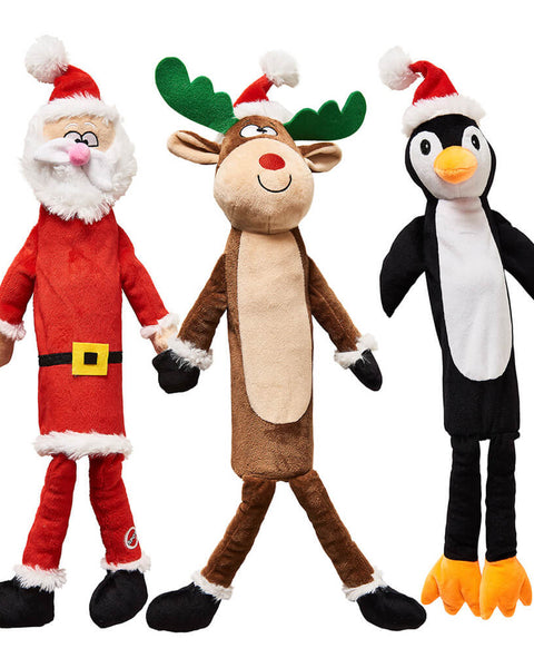 Ethical Pet Holiday Bottle Buddies 22inches Assorted Characters 1/EA