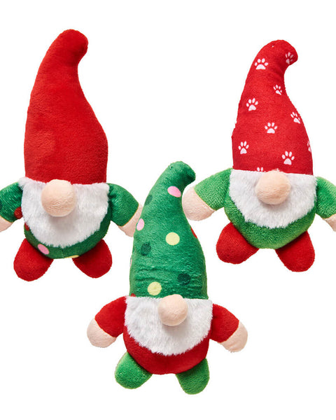 Spot Holiday Gnome Cat 6" Toy Assorted Styles