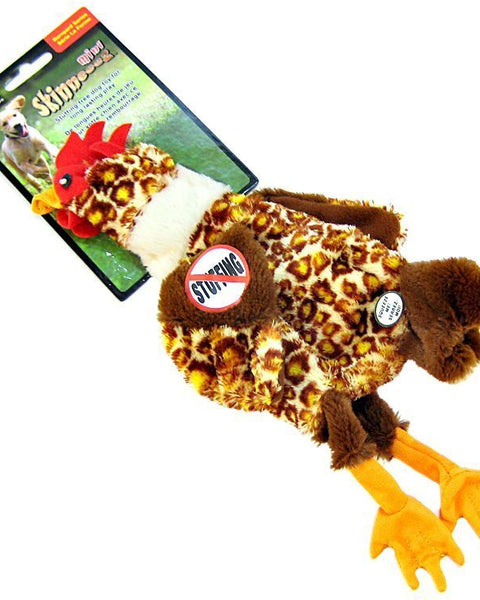 Skinneeez Barnyard Series Dog Toy Chicken Multi-Color 1ea/Mini