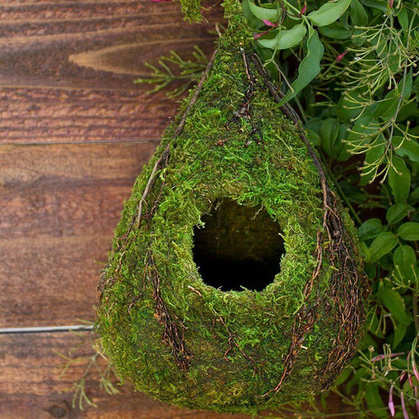 Galapagos Raindrop Deco Birdhouse Fresh Green 1ea/6Inx10 in