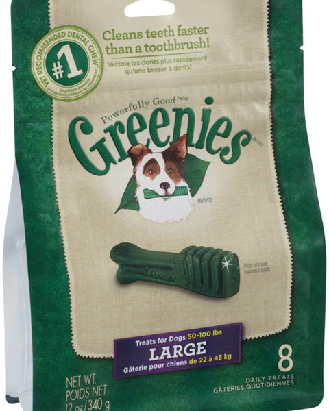 Greenies Dog Dental Treats Large Original 1ea/12 oz, 8 ct