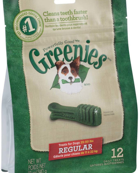Greenies Dog Dental Treats Regular Original 1ea/12 oz, 12 ct