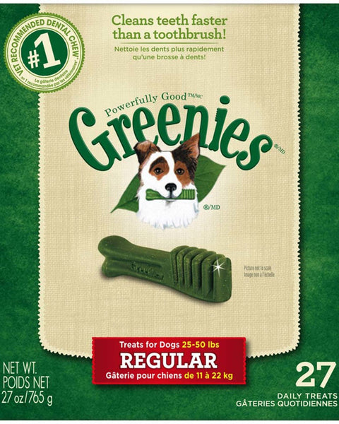 Greenies Dog Dental Treats Regular Original 1ea/27 oz, 27 ct