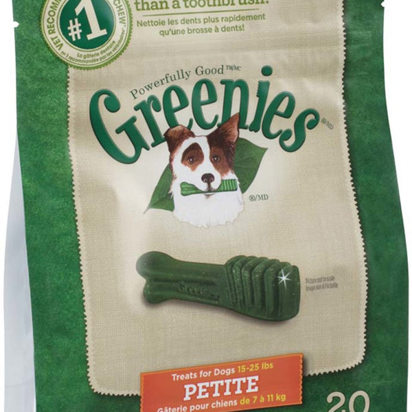 Greenies Dog Dental Treats Petite Original 1ea/12 oz, 20 ct