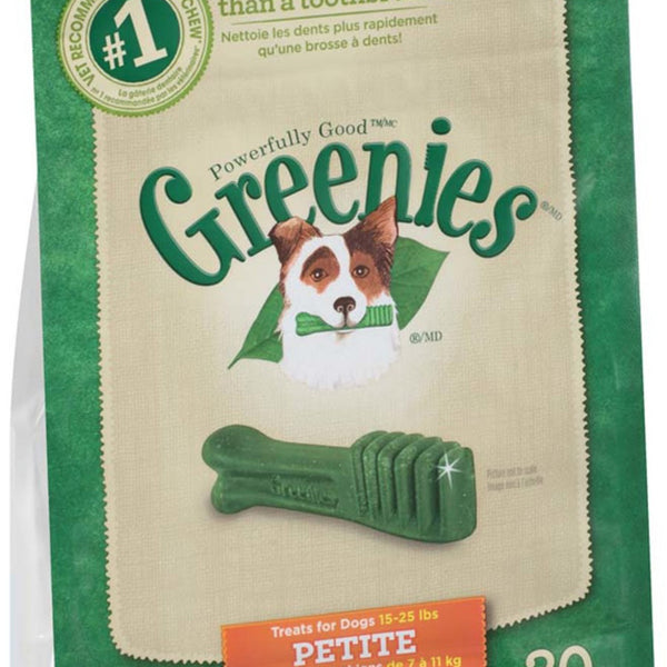 Greenies Dog Dental Treats Petite Original 1ea/18 oz, 30 ct