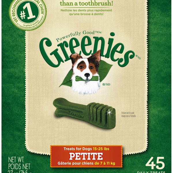 Greenies Dog Dental Treats Petite Original 1ea/27 oz, 45 ct