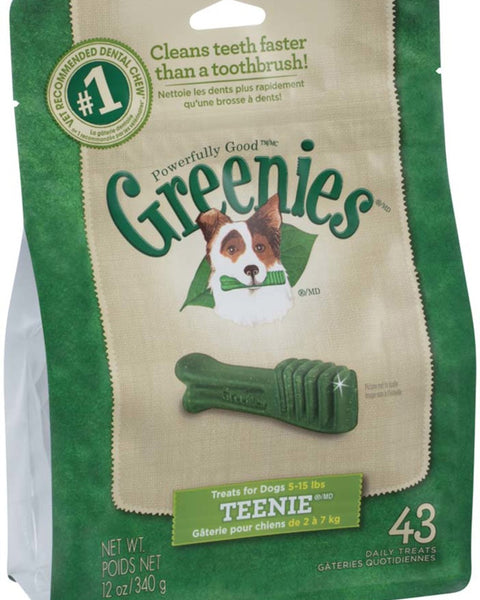 Greenies Dog Dental Treats Teenie Original 1ea/12 oz, 43 ct