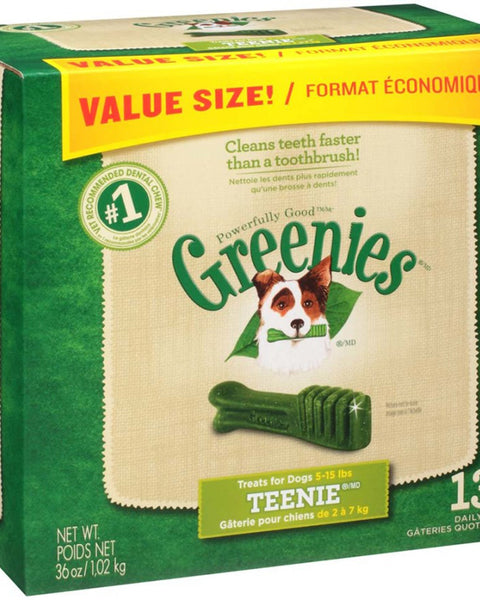 Greenies Dog Dental Treats Teenie Original 1ea/36 oz, 130 ct