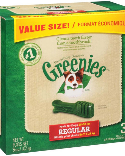 Greenies Dog Dental Treats Regular Original 1ea/36 oz, 36 ct