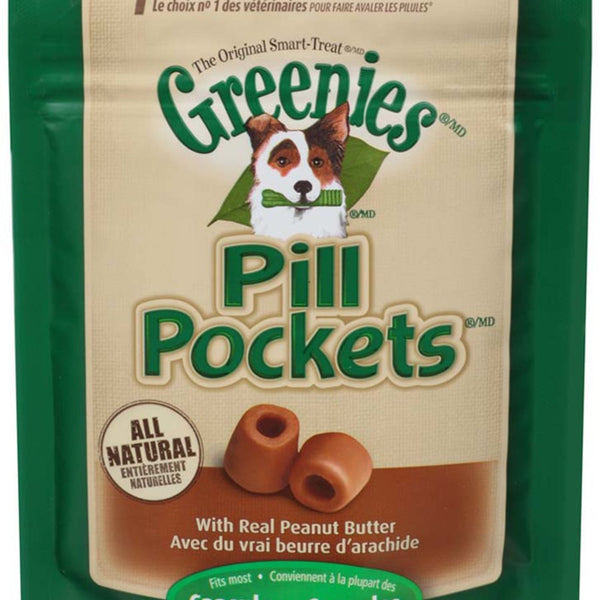 Greenies Pill Pockets for Capsules Peanut Butter 1ea/30 ct, 7.9 oz