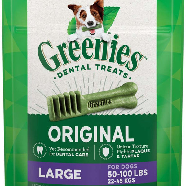 Greenies Dog Dental Treats Large Original 1ea/6 oz, 4 ct