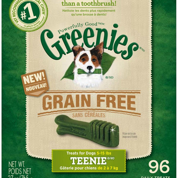 Greenies Grain Free Dog Dental Treats Teenie Original 1ea/27 oz, 96 ct