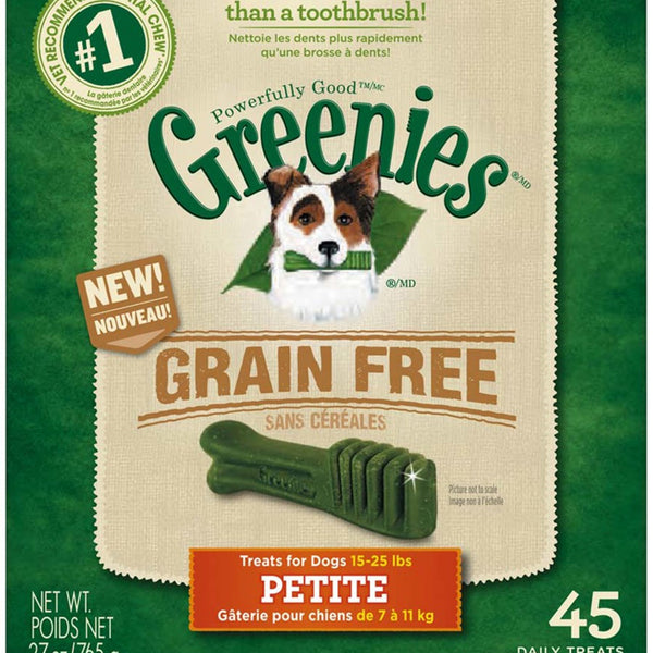Greenies Grain Free Dog Dental Treats Petite Original 1ea/27 oz, 45 ct