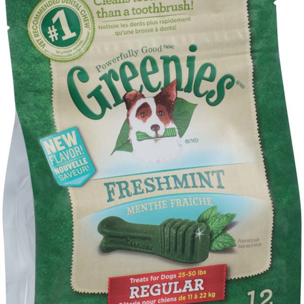 Greenies Dog Dental Treats Regular Fresh 1ea/12 oz, 12 ct