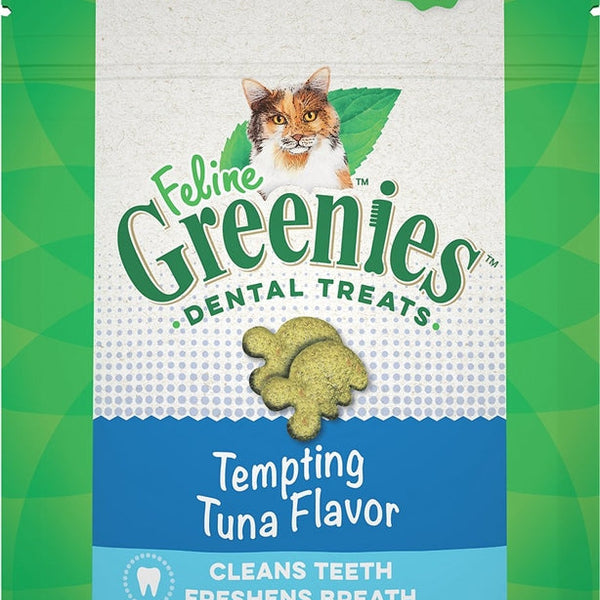 Greenies Feline Adult Cat Dental Treats Tempting Tuna 1ea/2.1 oz