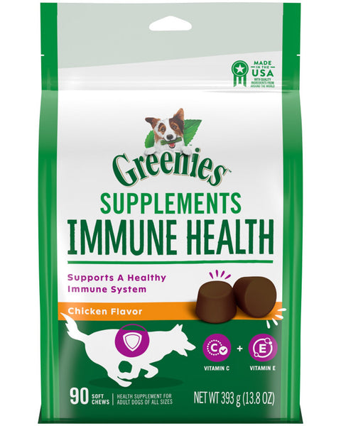 Greenies Immune Health Supplements 1ea/90 ct