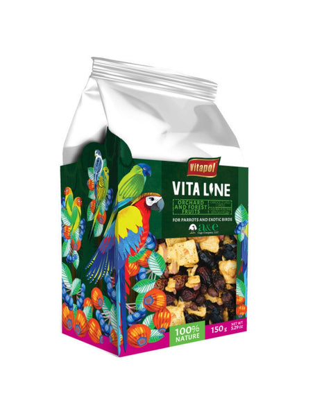 A & E Cages Vitapol Vita Line Forest & Orchard Fruits Parrots & Exotic Birds 1ea/40 g