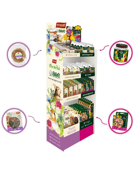 A & E Cages Vitapol Vita Herbal 50/50 Shipper 1ea/109Pc