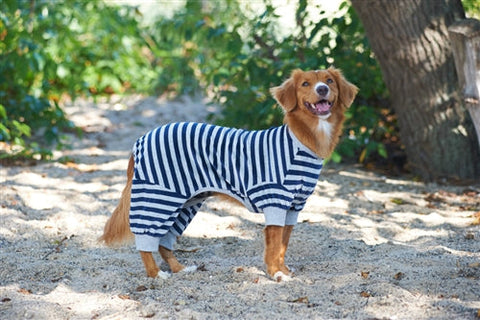 Spot Ethical Pet Striped Pajama Blue Medium