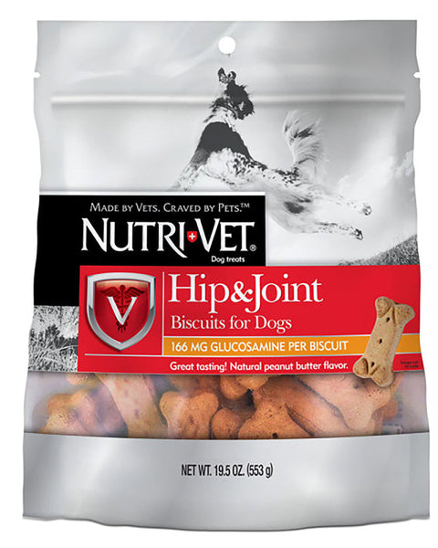 Nutri-Vet Hip & Joint Dog Biscuits Peanut Butter 1ea/SM, 19.5 oz