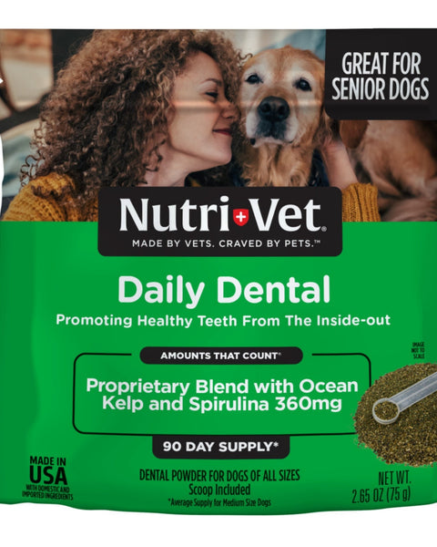 NutriVet Daily Dental Powder for Dogs 1ea/2.65 oz