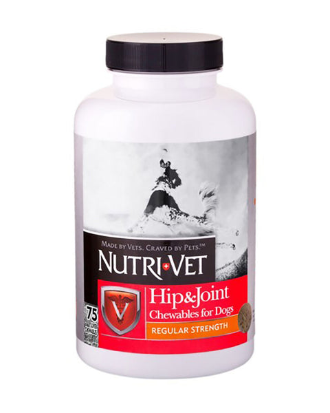 Nutri-Vet Hip & Joint Early Care Liver Chewables 1ea/75 ct
