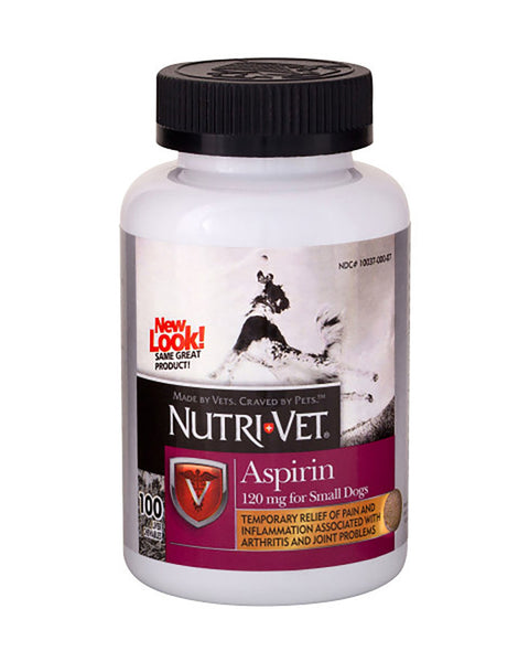 Nutri-Vet K9 Aspirin Liver Chewables Small Dogs 1ea/100 ct