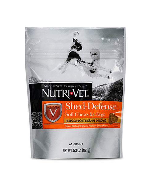 Nutri-Vet Shed Defense Soft Chews Natural Smoke Flavor 1ea/5.35 oz