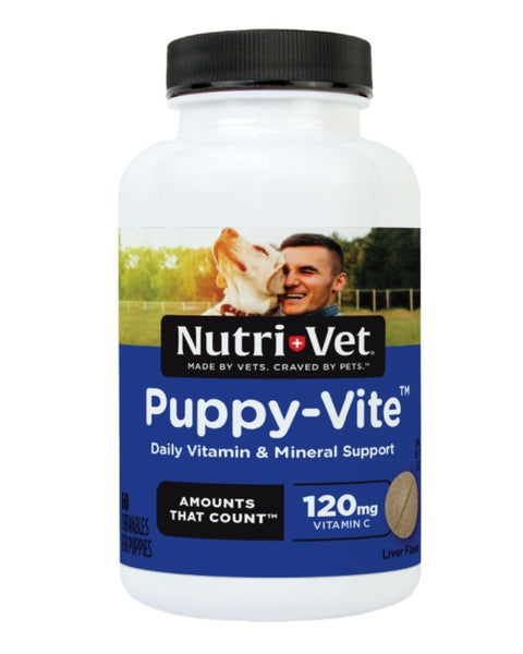 Nutri-Vet Puppy-Vite Liver Chewables 1ea/60 ct