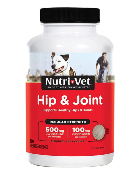 Nutri-Vet Hip & Joint Early Care Liver Chewables 1ea/180 ct