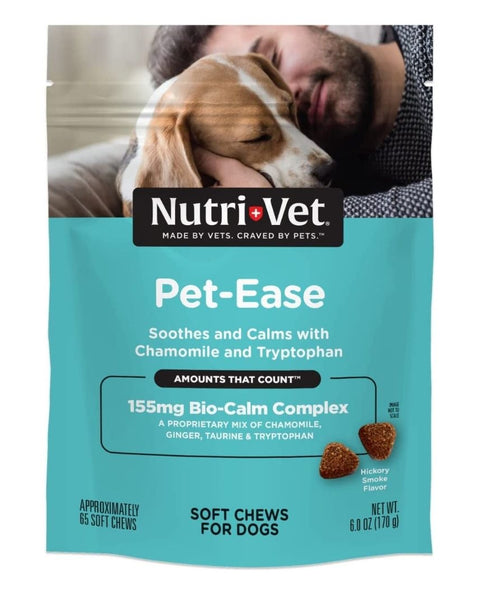 Nutri-Vet Pet-Ease soft Chews for Dogs 1ea/170 g