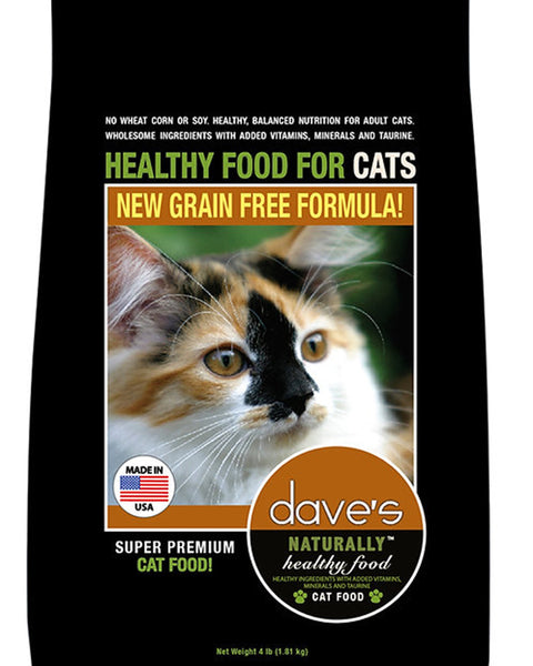 Daves Pet Food Naturally Healthy Adult Dry Cat Food 4 Lbs.