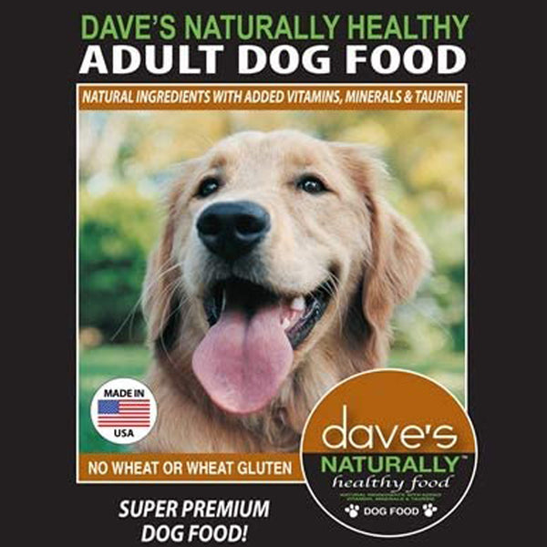 Dave's Pet Food Naturally Healthy Adult Dry Dog Food 18Lbs.