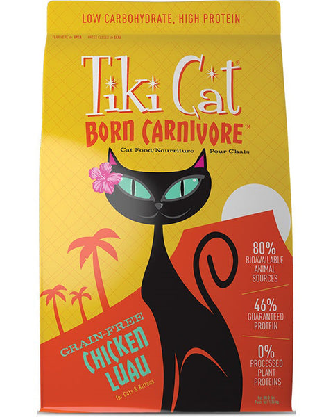 Tiki Pet Cat Carnivore Grain Free Chicken and Eggs 11.1Lb