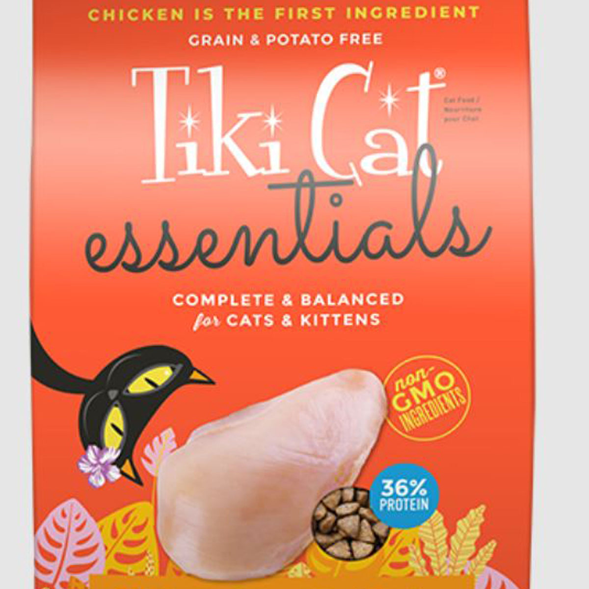 Tiki Pet Cat Essential Grain Free Chicken Turkey 6Lb