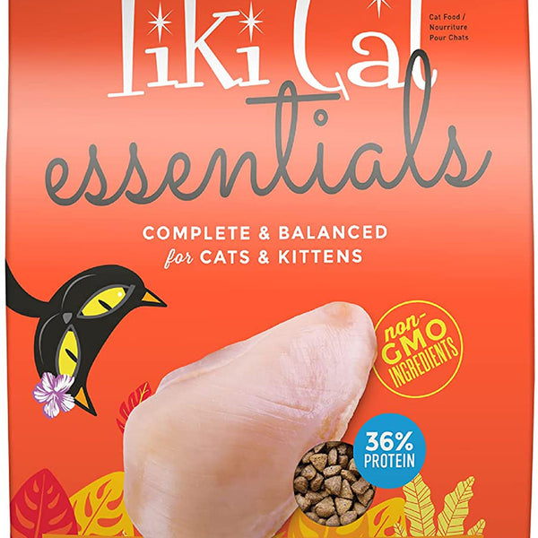 Tiki Pet Cat Essential Grain Free Chicken Turkey 12Lb