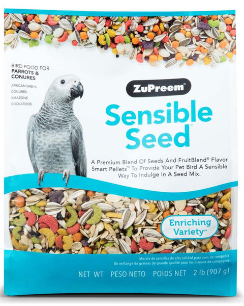 ZuPreem Sensible Seed Bird Food Parrots & Conures 1ea/2 lb