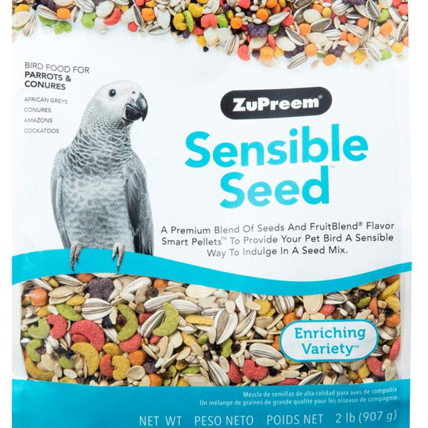 ZuPreem Sensible Seed Bird Food Parrots & Conures 1ea/2 lb