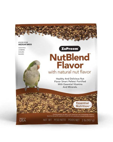 ZuPreem NutBlend Bird Food Medium Birds 1ea/2 lb