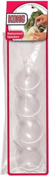 KONG Refill Dog Toy Squeakers 1ea/LG, 4 pk