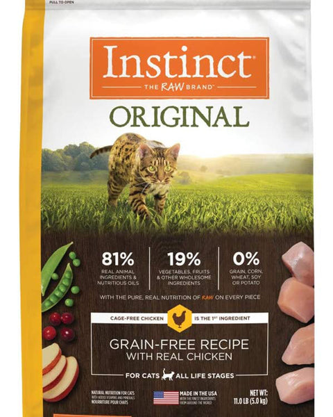 Natures Variety Instinct Cat Original Chicken 11Lb     Grainfree