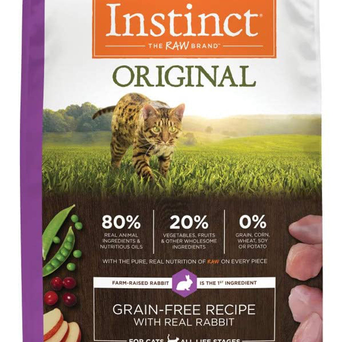 Natures Variety Instinct Cat Original Rabbit 10Lb  Grainfree