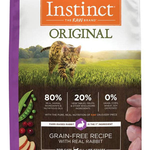 Natures Variety Instinct Cat Original Rabbit 10Lb  Grainfree