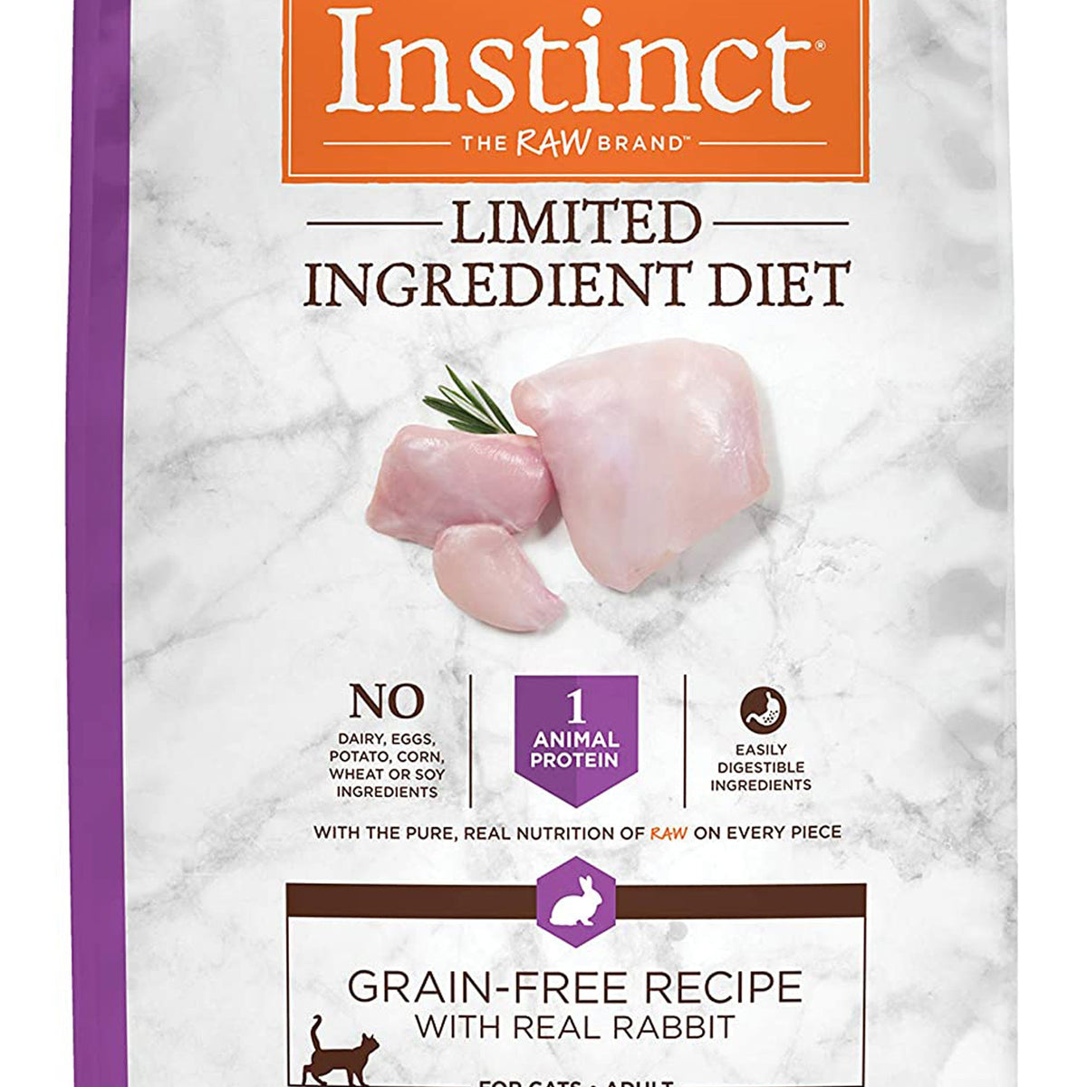 Natures Variety Instinct Cat Limit Ingr Rabbit 10Lbgrainfree