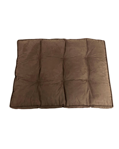 Ethical Pet Sleep Zone Luxe Faux Suede Pillow 32" Chocolate