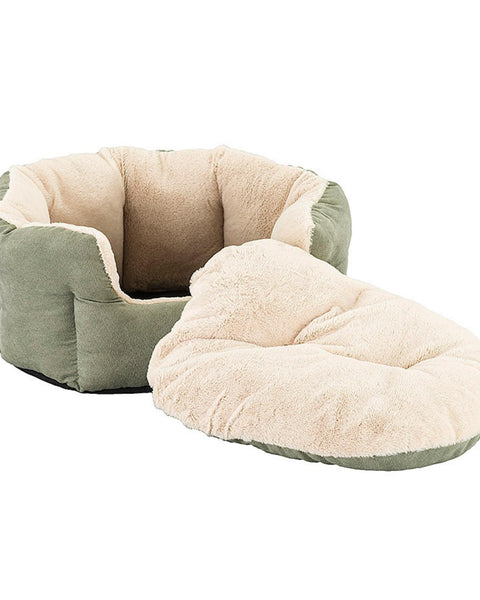 Ethical Pet Sleep Zone Reversible Cushion 18" Sage