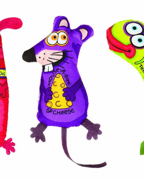 FAT CAT Classic Appeteasers Catnip Toy Multi-Color 1ea/One Size, 2 pk