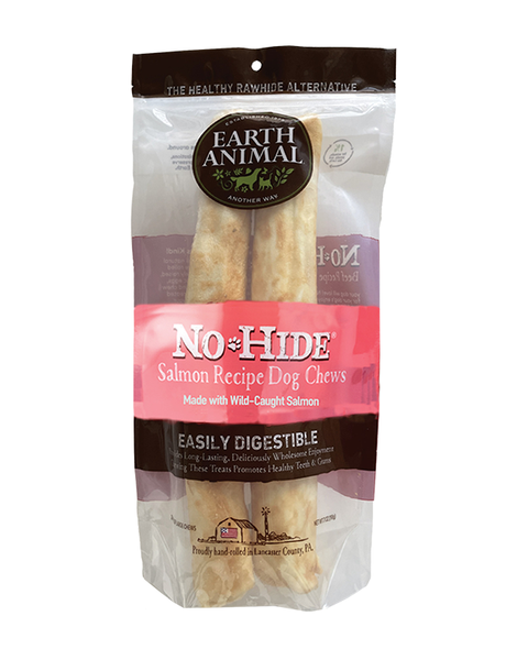 Earth Animal No-Hide Salmon 11" 2Pack