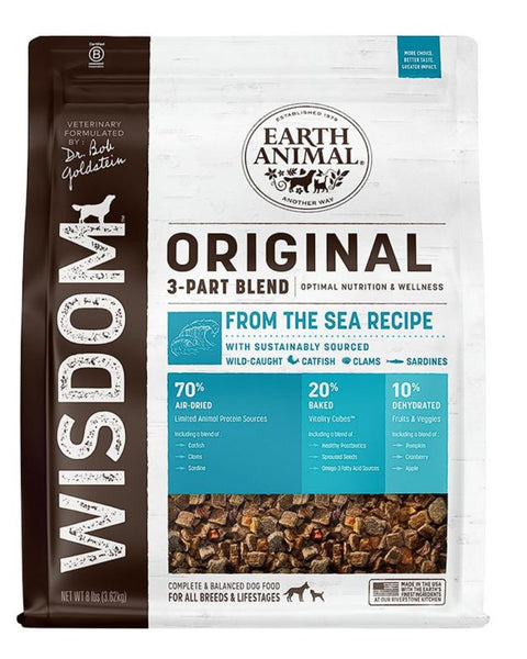 **Earth Animal Dog Wisdom Original From The Sea 8 Lb