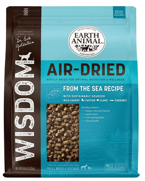 **Earth Animal Dog Wisdom Air-Dried From The Sea 8 Lb